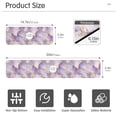 thumbnail image 3 of Yayeee Faucet Mat for Kitchen Sink 14.7" Diatomite Long Splash Guard Pad, Pastel Purple Marble Pattern, 3 of 7