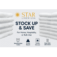 thumbnail image 5 of 100% Cotton 16" x 30" White Hand Towels, Set of 12 | Optima Collection, 5 of 9