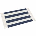 thumbnail image 2 of Simple Horizontal Stripes Line Bath Rug 2x3ft Woven Bathroom Entryway Runner Rug, Washable Living Room Hallway Bedroom Kitchen Carpet with Tassels, Non-Shedding Indoor Outdoor Throw Doormat, 2 of 5