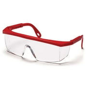 Red Frame/Clear Lens