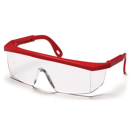 Red Frame/Clear Lens