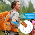 thumbnail image 4 of Uxcell Survival Whistle, 5 Pack Loud Sound Safety Whistle for Camping Hiking, Gold, 4 of 6