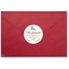 Happy Holidays Personalized Return Address Labels
