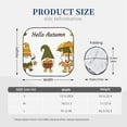 thumbnail image 3 of Kdxio Hello Autumn Print 2-Piece Sun Shade Front Windshield - Foldable Car Front Window Sunshades for Most Sedans SUV Truck-Small, 3 of 6