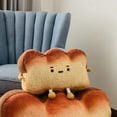 thumbnail image 3 of Soft Bread Slice Toy for Kids Adults Home Cute Comfortable Stuffed Animal Pillow, 3 of 8
