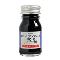 Herbin Fountain Pen Ink - 10ml Bottle - Bleu Myosotis