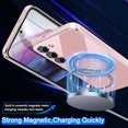 thumbnail image 4 of for Galaxy S22 Ultra Case,[Compatible with Magsafe],[10 FT Military Grade Drop Protection][Anti Yellowing] Slim Soft TPU Luxury Protective Phone Case for Galaxy S22 Ultra-Pink 11-sam s22u-09, 4 of 13