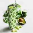 thumbnail image 4 of Avocado Gifts for Avocado Lovers, Avocado Gifts, Avocado Tumbler, Avocado Mug, Avocado Coffee Cup, Avocado Stuff, Birthday Gifts for Women Friend, 20oz Insulated Tumbler with Lid and Straw, 4 of 6