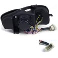 thumbnail image 3 of R8 Style DRL LED Light Strip Projector Headlight Head Lamp Replacement in Chrome Housing Clear Lens Made For And Compatible With 2006 - 2008 Audi A4, 3 of 7