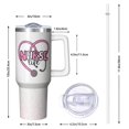 thumbnail image 2 of 40oz Nurse Tumbler Designed for All-Day Hydration, Large Capacity Stainless Steel Mug, Encourages Wellness, A Caring and Health-Conscious Nurse Gift, 2 of 5