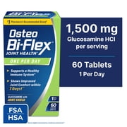 Osteo Bi-Flex One Per Day Joint Health Dietary Supplement with Glucosamine Chondroitin MSM, 60 Count