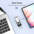 thumbnail image 5 of USB Flash Drive 50PCS 2GB Bulk USB 2.0 Flash Drive Memory Stick USB Drive Thumb Drives USB Stick Swivel Memory Stick Thumb Drives Pen Drive (2GB, 50 Pack, Black), 5 of 5