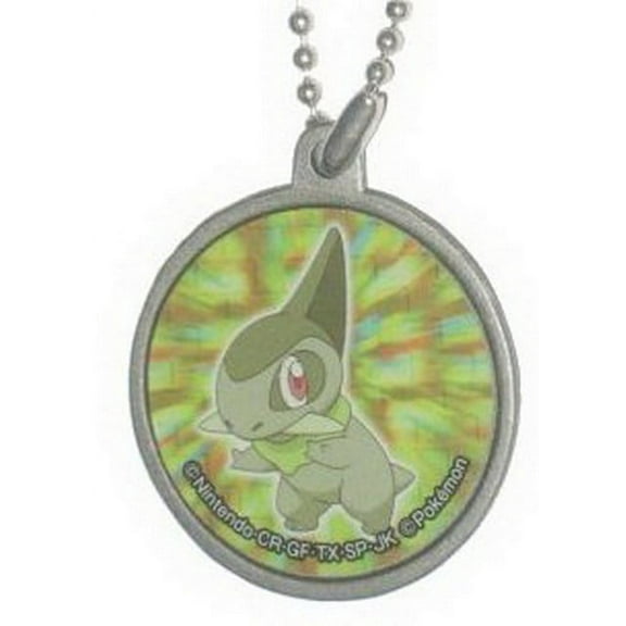Pokemon Axew Character Pokeball Metal Keychain