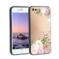 thumbnail image 1 of Compatible with iPhone 8 Plus Phone Case, Floral-Flowers-Cute66 Case Men Women, Flexible Silicone Shockproof Case for iPhone 8 Plus, 1 of 1