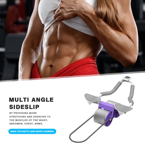 Rueda de Abdominales Likrtyny Rodillo con almohadilla para arrodillarse Color aleatorio