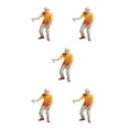 thumbnail image 2 of Wweixi 1/87 Diorama Graffiti Figure Characters Resin People Train Layout boy orange 5Set, 2 of 6