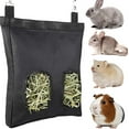 thumbnail image 1 of Rabbit Hay Feeder Bag, Hanging Feeding Hay for Small Animals, Rabbit Guinea Pig Hay Feeder Storage, Hay Bag Hanging Feeder 600D Oxford Cloth Fabric, 1 of 7