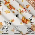 thumbnail image 3 of Nappe d'Automne Ronde 60 Pouces Feuille d'Automne Nappe d'Extérieur Jaune Fleurs et Oiseaux Nappe Lavable Récolte Action de Grâce Housse de Table Décorative pour Maison Cuisine Salle à Manger Intérieur Fête Pique-Nique, 3 of 6