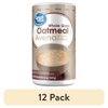 (12 pack) Great Value Wholegrain Oats Instant Hot Cereal, 16 oz