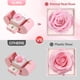 thumbnail image 3 of Collar de rosa rosa preservada de Moshen con 100 idiomas de amor, 3 of 7
