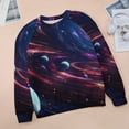 thumbnail image 6 of Galaxy Star Outer Space Mom Sweatshirt For Women Long Sleeve Pullover, 6 of 7