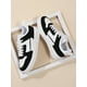 thumbnail image 3 of Ladies' Lace-up Casual Sports Sneakers, White Lightweight Street Fashionable And Simple Skateboard Shoes For Women, 3 of 4