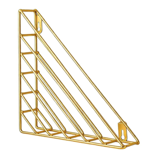 Estantería de pared triangular flotante para libros, estante decorativo para exhibir archivos, carpetas, periódicos, oficina, hogar, mesita de noche.