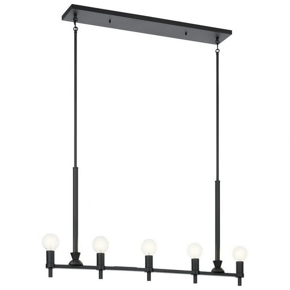 Kichler Lighting - Torvee - 5 Light Linear Chandelier In Art Deco Style-21.25