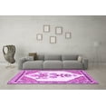thumbnail image 3 of Ahgly Company Indoor Rectangle Animal Purple Traditional Area Rugs, 8' x 12', 3 of 4