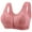 Pink, variant on HomeGardon Sports Bras for Women,Minimizer Bras for Women Full Coverage,Women's Embroidery Thin Style Ventilate Large Size Bra without Steel Rim,S-XXXXL