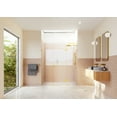 thumbnail image 4 of Glass Warehouse Ghf-71.25 Stellar 78" High X 71-1/4" Wide Hinged Frameless Shower Door -, 4 of 7