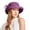 Purple, variant on Tea Party Hats Easter Spring Summer Mesh Sunshade Hat Flower Temperament Wedding Dress Hat Sun Dome Large Brim Hat Fashion Hat for Woman