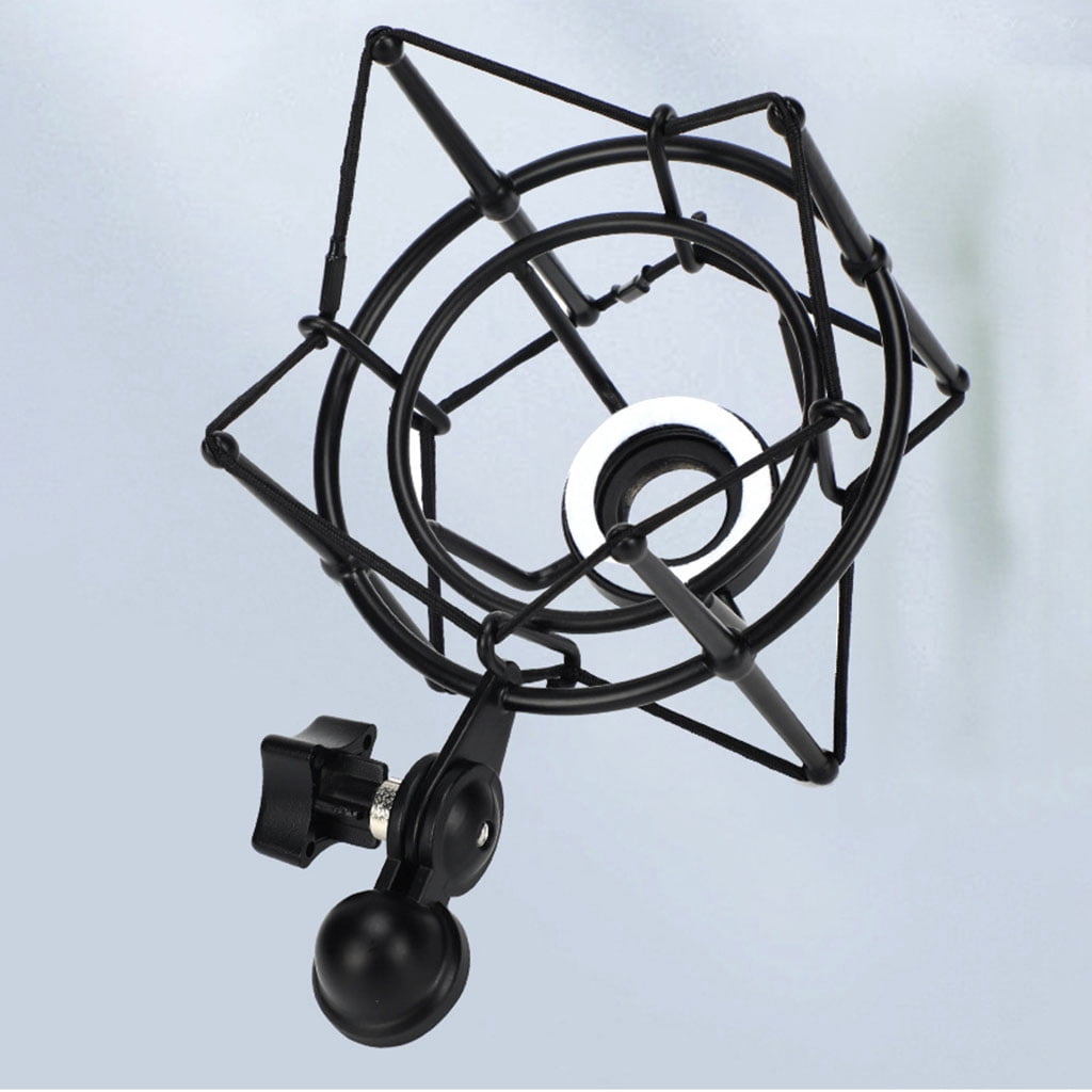Zeiwohndc Microphone Shockproof Stand Mic Holder Clip Bracket Computer Karaoke Frame