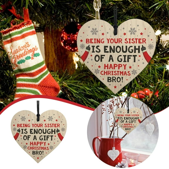 YOHAVEN Hanging Heart Teacher Thank You Plaque Gift, Wooden Appreciation Ornament for Classroom Home Wall Shelf Decoration Holiday Festival Celebration Gift