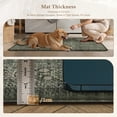 thumbnail image 6 of BERTHMEER Kitchen Rugs for Floor 2 Piece, 17.3"x30"+17.3"x47" Anti Fatigue Waterproof Green Kitchen Mats, Non Slip Comfort Cushioned Standing Mat Rug for Home, Sink, Laundry, Green, 6 of 7
