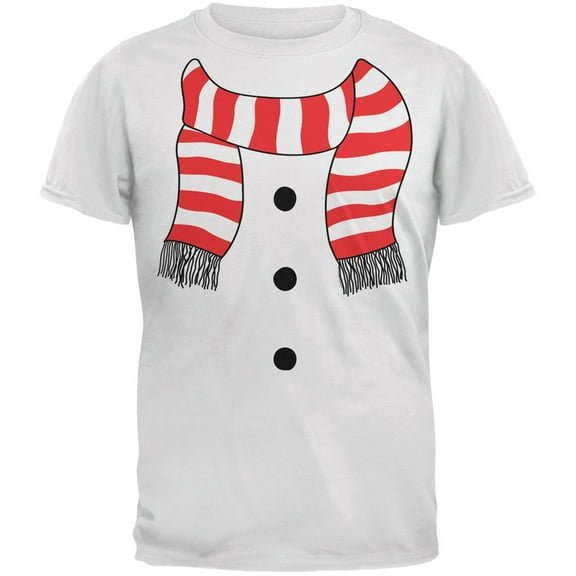 Snowman Suit Costume T-Shirt - 2X-Large