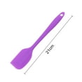 thumbnail image 6 of Pebbuoy Silicone Scraper for Baking Cooking Scraping Mixing Colorful Heat Resistant Spatula Non Stick BPA-Free Kitchen Tools for Home Restaurant, 6 of 7