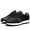 Black, variant on LUXUR Men's Walking Shoes Professional Sneakers Spikeless Golf Non-slip Footwears Mens Black 8.5