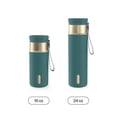 thumbnail image 5 of Contigo SnapSeal 16 oz Leakproof Stainless Steel Water Bottle with Carrying Strap, 5 of 7