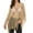 Gold, variant on Women's Fringe Tassel Hollow Out Knit Beach Cover Up, Lightweight Flowy Poncho with Side Split Design, for Summer Poolside, Seaside Vacation or Resort Wear Black One Size