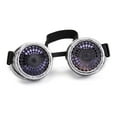 thumbnail image 3 of LELINTA Barbed Wire Led Light Steampunk Goggles Rainbow Kaleidoscope Sunglasses Special Lens Halloween Cosplay Goggles for Men and Women - Multiple Style to Choices, 3 of 5