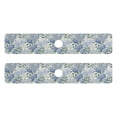 thumbnail image 7 of Yayeee Faucet Mat for Kitchen Sink 30" Diatomite Long Splash Guard Pad, Blue Hydrangeas Pattern, 2 Pack, 7 of 7