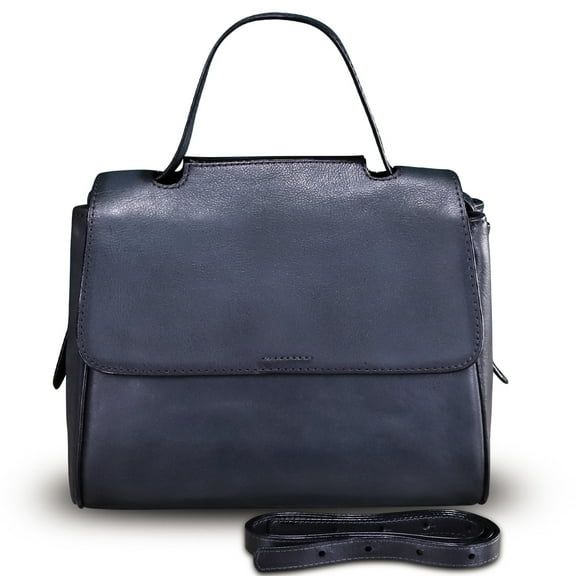 Genuine Leather Purses and Handbags Women Vintage Crossbody Shoulder Bag Satchel