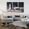 thumbnail image 2 of ARTCANVAS Coffee Set Home decor Canvas Art Print - Size: 60" x 40" (0.75" Deep) (3-Piece), 2 of 9