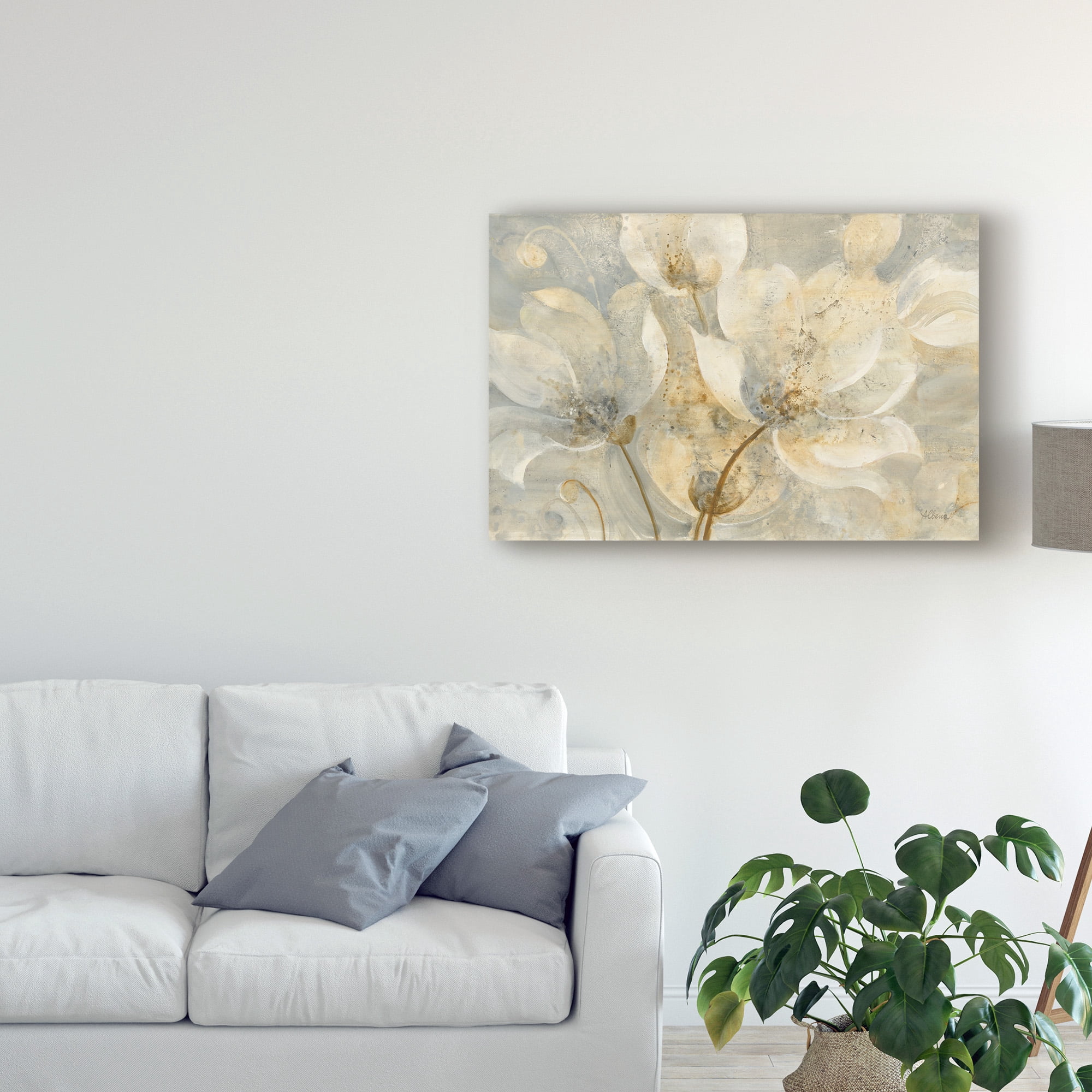 Trademark Fine Art 'Garden Whispers' Canvas Art by Albena Hristova