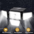 thumbnail image 2 of Luz LED Solar con Sensor de movimiento para exteriores, lámpara de emergencia impermeable para jardín, Camping, seguridad nocturna, 270, 2 of 4