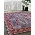 thumbnail image 2 of Ahgly Company Indoor Rectangle Mid-Century Modern Dark Raspberry Purple Oriental Area Rugs, 8' x 10', 2 of 6