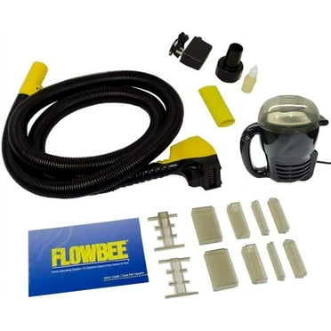Flowbee Home Haircutting System with Flowbee Super Mini-Vac - Clipper Head/Hose, Vacuum & Accessories Included.