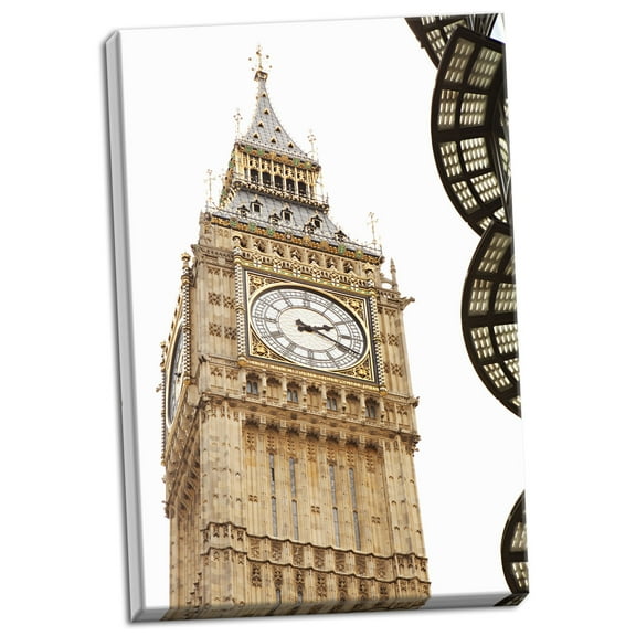 Gango Home Decor Big Ben VII by Karyn Millet (Ready to Hang); One 24x36in Hand-Stretched Canvas