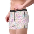 thumbnail image 2 of Disketp Colorful Bunny Men's Boxer Briefs,Soft and Breathable Cotton Underwear with ComfortFlex Waistband, 2 of 7